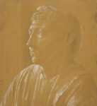 Beato Angelico, Busto di un chierico, 1447-50. Royal Collection Enterprises Limited 2024 Royal Collection Trust