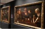 Caravaggio, installation view at Piancoteca Santa Chiara, Catania, 2024