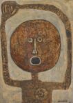 Farid Belkahia, Cuba Si, 1961, © Foundation Farid Belkahia. Tate Purchased with funds provided by the Middle East North Africa Acquisitions Committee 2016 - VG-Bild-Kunst, Bonn 2024