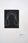 Giuseppe Stampone di fronte allo sguardo di Giulio Paolini da giovane, 2024, tecnica mista, site-specific, Photo Gino Di Paolo