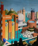 Luigi Serafini, Città Lagunare, 1995, Collezione privata