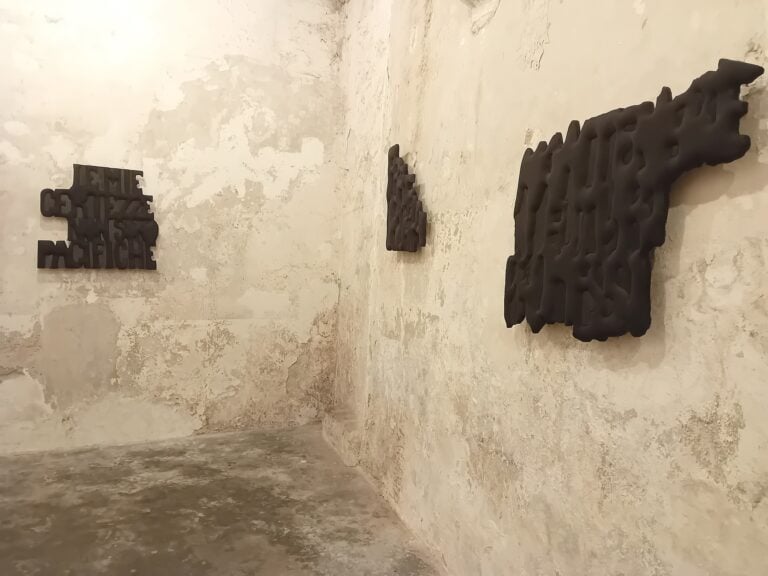 Mario Consiglio, Bandierenere, 2024 - Spazio Rivoluzione, Palermo, exhibition view