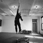Matthew Barney. Drawing Restraint 2, 1988, frame dal video © Matthew Barney Courtesy Gladstone Gallery