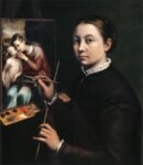 Sofonisba Anguissola, Autoritratto al cavalletto. Photo via Wikipedia