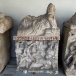Urna cineraria femminile, proveniente da un ipogeo di donne, MANU, Perugia. Photo Emma Sedini