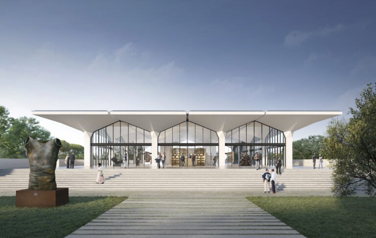 1obrmuseo mitorajfrontal view A Pietrasanta il Museo Mitoraj aprirà entro il 2024. Intervista all’architetto Paolo Brescia di OBR