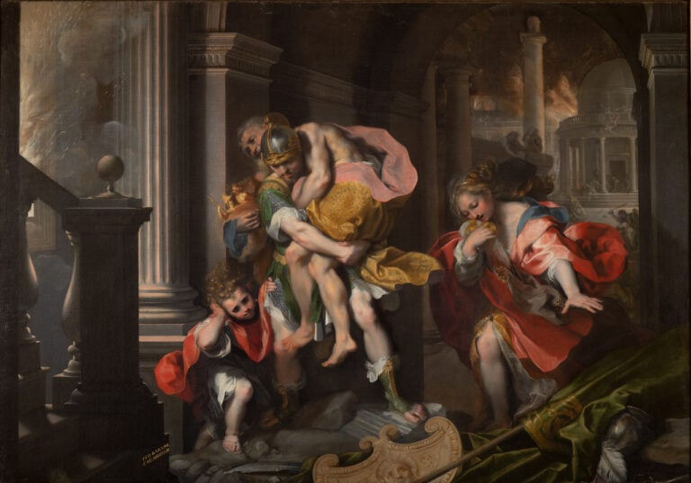 Fuga di Enea da Troia (Roma, Galleria Borghese)