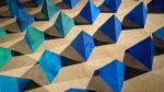 Barbara Crawford, Transcending Blue, Roma, 2024. Courtesy Fondazione Nicola del Roscio