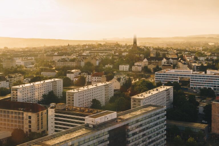 Chemnitz dall'alto И Ernesto Uhlmann - Radar Studios Foto: Ernesto Uhlmann