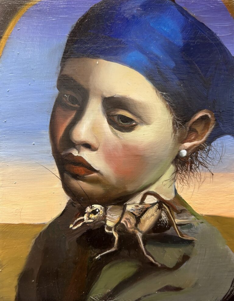 chiara calore blue dream 2024 olio su tavola cm 20x15 1 Ad ArtVerona la Fondazione THE BANK inaugura una stagione espositiva ricca di eventi