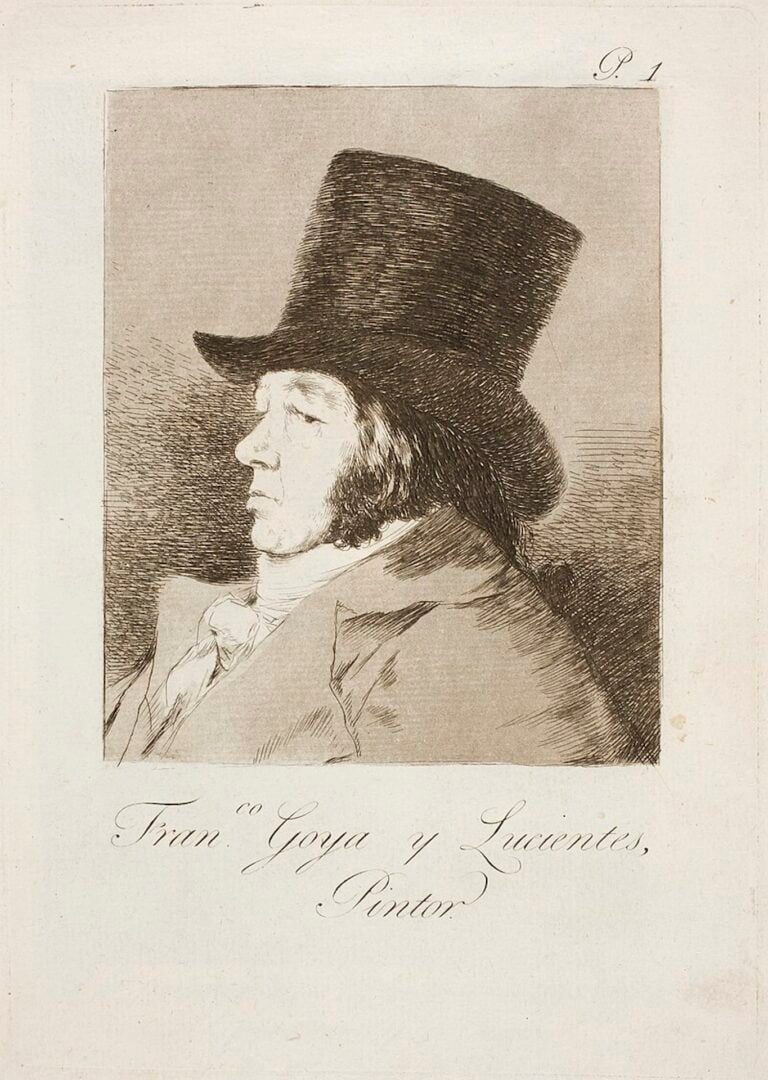 Goya, Autoritratto