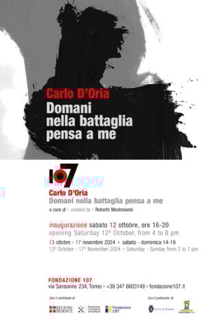 Carlo D’Oria - Domani nella battaglia pensa a me