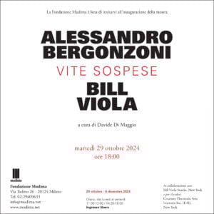 Alessandro Bergonzoni e Bill Viola