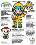 Luce, la mascotte del Giubileo 2025. Courtesy l'artista Simone Legno