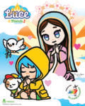 Luce, la mascotte del Giubileo 2025. Courtesy l'artista Simone Legno