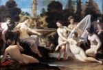 Sisto Badalocchi, Diana, Callisto e Ninfe, XVII sec., olio su tela, Collezione BPER Banca, Modena