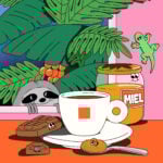 Illy, Costa Rica. Illustrazione di Lauren Martin