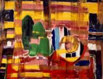 Tal R, Boy's Afternoon, 2024, oil on canvas, 103 x 132 cm