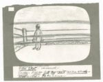 Raging Bull, directed by Martin Scorsese, 1980. Storyboard by Martin Scorsese, 1979. Martin Scorsese Collection, New York