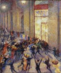 Rissa in Galleria (1910), Umberto Boccioni, Pinacoteca di Brera
