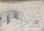 un disegno di scarpa sullallestimento della sala dellannunziata dagli archivi del museo abatellis I 70 anni dell’allestimento del grande Carlo Scarpa a Palazzo Abatellis di Palermo