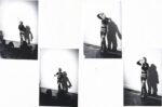 Documentazione fotografica della performance Encoconnage, marzo 1972, stampa alla gelatina d'argento, Parigi, Archivio di Françoise Janicot ph Nathalie Heidsieck