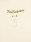 Carol Rama, Dorina, 2000. Acquatinta e vernice molle su due matrici, stampata su carta Lys Duchêne, 39,5 x 29,5 cm. Tiratura 50 + X, es. 2850 © Archivio Carol Rama, Torino