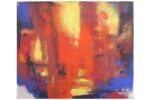 Edmondo Bacci Cantiere (Avvenimento) 1953 ca tempera grassa su tela cm 114 x 135,5 Courtesy Galleria Reve Art Bologna e Galleria Gracis Milano