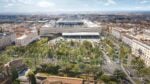 Piazza dei Cinquecento a Roma trasformata in una bollente landa di catrame. Lo studio di architettura disconosce il progetto 