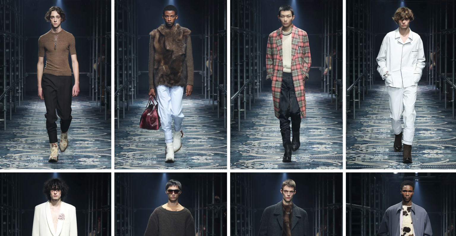 Milano Fashion Week Uomo 2025 il report della sfilata di Prada
