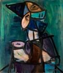 Ennio Morlotti, Figura femminile, 1951, olio su tela, Firenze, Fondazione Roberto Longhi