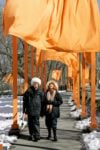 Christo and Jeanne-Claude at The Gates New York City, February 2005 Photo: Wolfgang Volz