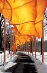 Christo and Jeanne-Claude The Gates, Central Park, New York City, 1979-2005 — Photo: Wolfgang Volz © 2005 Christo and Jeanne-Claude Foundation
