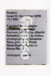 Bastoni Issue 01, November 2016 Edition of 100 closed 50x38cm