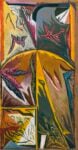 Enrico Pulsoni, Senza titolo, 1990, olio su tela, 187x95cm. Courtesy Archivio Enrico Pulsoni (Roma)