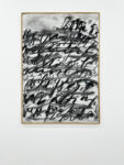 Luisa Gardini, Senza Titolo, 1983, carboncino su tela, 70 x 100 cm _ ph. Margot Montigny