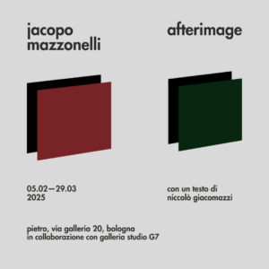 Jacopo Mazzonelli - Afterimage