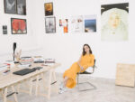 Valeria Cherchi nel suo studio © Federico Ciamei