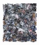 1 - Gianluca Marinelli - Con la corsa risvegliava il vento - 2022 Tecnica mista su carta, 130 x 110 cm