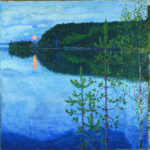 Akseli Gallen-Kallela, Springnight, 1914, Lillehammer Art Museum, deposited by The Savings Bank Foundation DNB. Photo Camilla DamgårdAkseli Gallen-Kallela