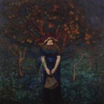 Anselmo Bucci, Inverno in Riviera, 1912, olio su tela. Courtesy Matteo Maria Mapelli Arte Contemporanea, Monza