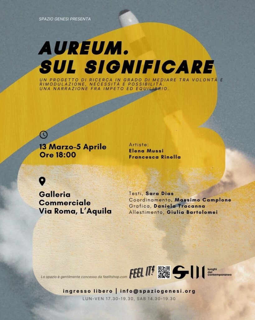 Elena Mussi / Francesca Rinella – Aureum. Sul significare
