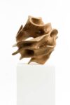 Driaan Claassen, I Will Transcend My Limits (Neural Pathway Series) “A cube, yet not confined representing the mind. Balancing on its point, it defies restriction, embodying strength and determination. This sculpture speaks of transcende