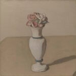 Giorgio Morandi, Fiori 1952, olio su tela. Collezione Francesca e Augusto Giovanardi, Milano