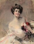 Giovanni Boldini, La baronessa di Gunzburg, olio su tela