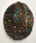 Khadija Jayi, The relics of the earth 034, 2023, Burned paper, World's map