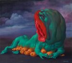 Lorenzo Alessandri, Ma perché mi odiate tanto (1976) - olio su masonite, 60 x 70 cm (Collezione privata)