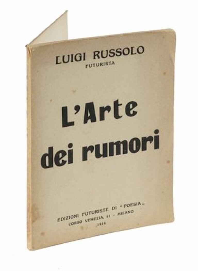Luigi Russolo, L'arte dei rumori