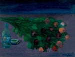 Mario Mafai, Natura-morta con rose, fine Anni Quaranta, olio su tela. Collezione privata. Courtesy Galleria Russo