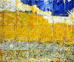 Mario Schifano Orto botanico, 1981 smalto su tela. Collezione Tonelli Terni
